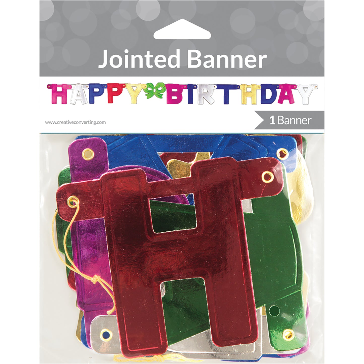 Happy Birthday Party Banners 12 ct