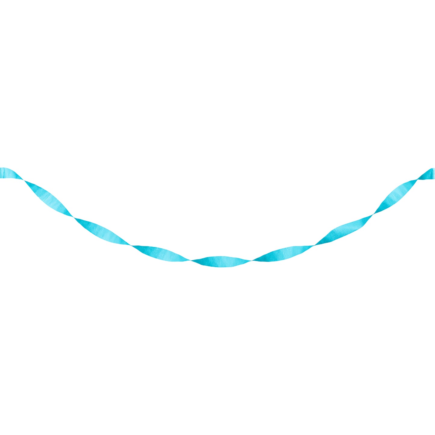 Bermuda Blue Crepe Streamer 12 ct