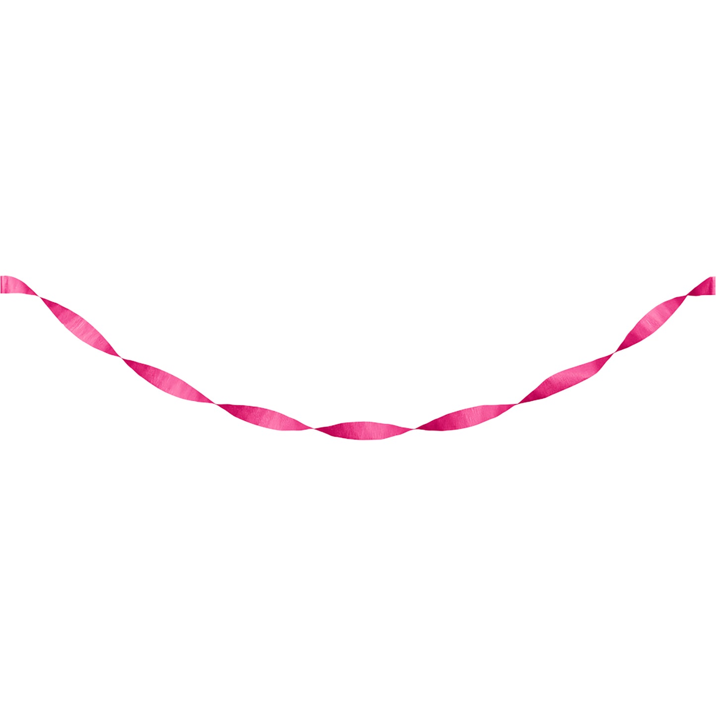 Hot Magenta Crepe Streamer 12 ct