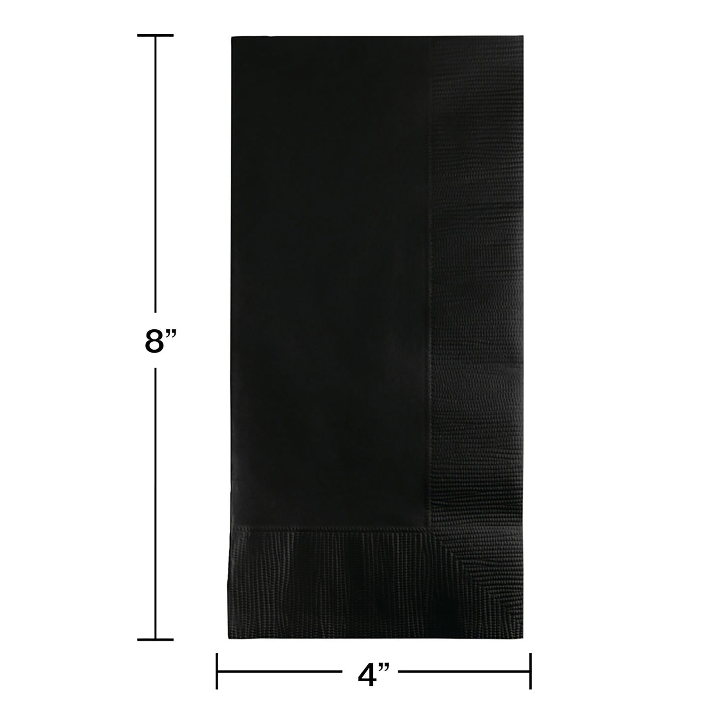 Black Velvet 2-Ply Dinner Napkins 600 ct