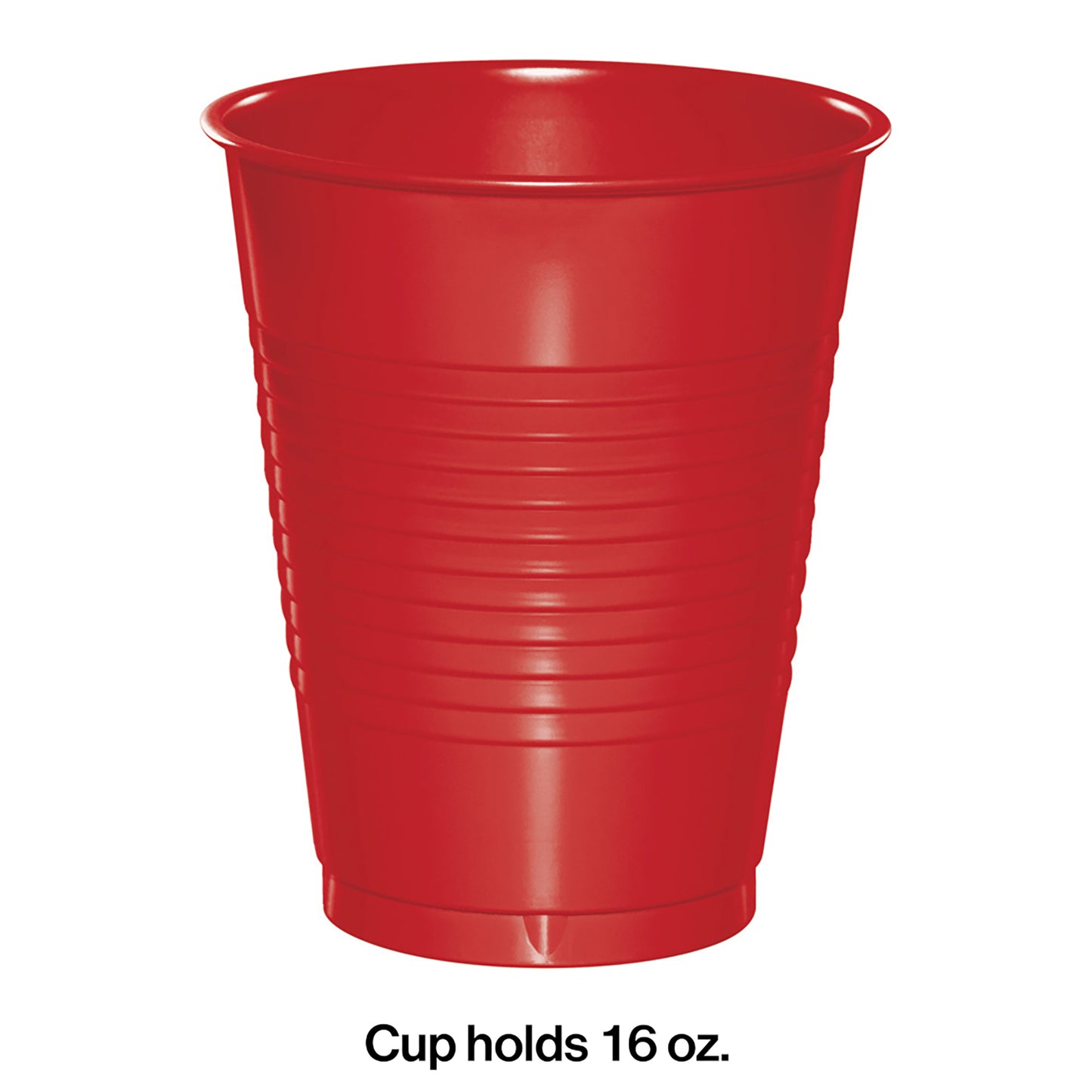 Classic Red 16 oz Plastic Cups 240 ct