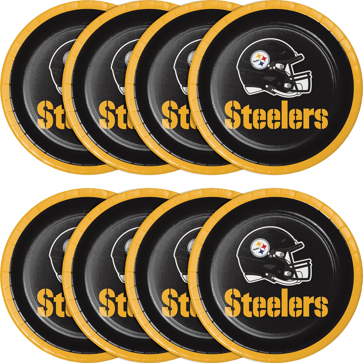 Pittsburgh Steelers Dessert Plates 96 ct
