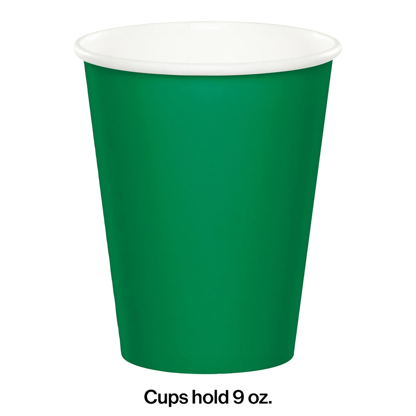 Emerald Green 9 oz Hot & Cold Cups 240 ct
