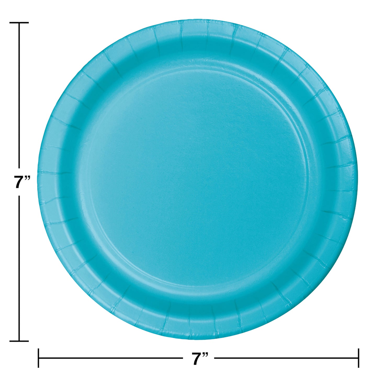 Bermuda Blue Dessert Plates 240 ct