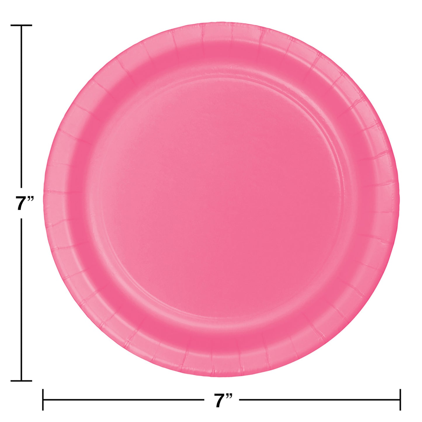 Candy Pink Dessert Plates 240 ct