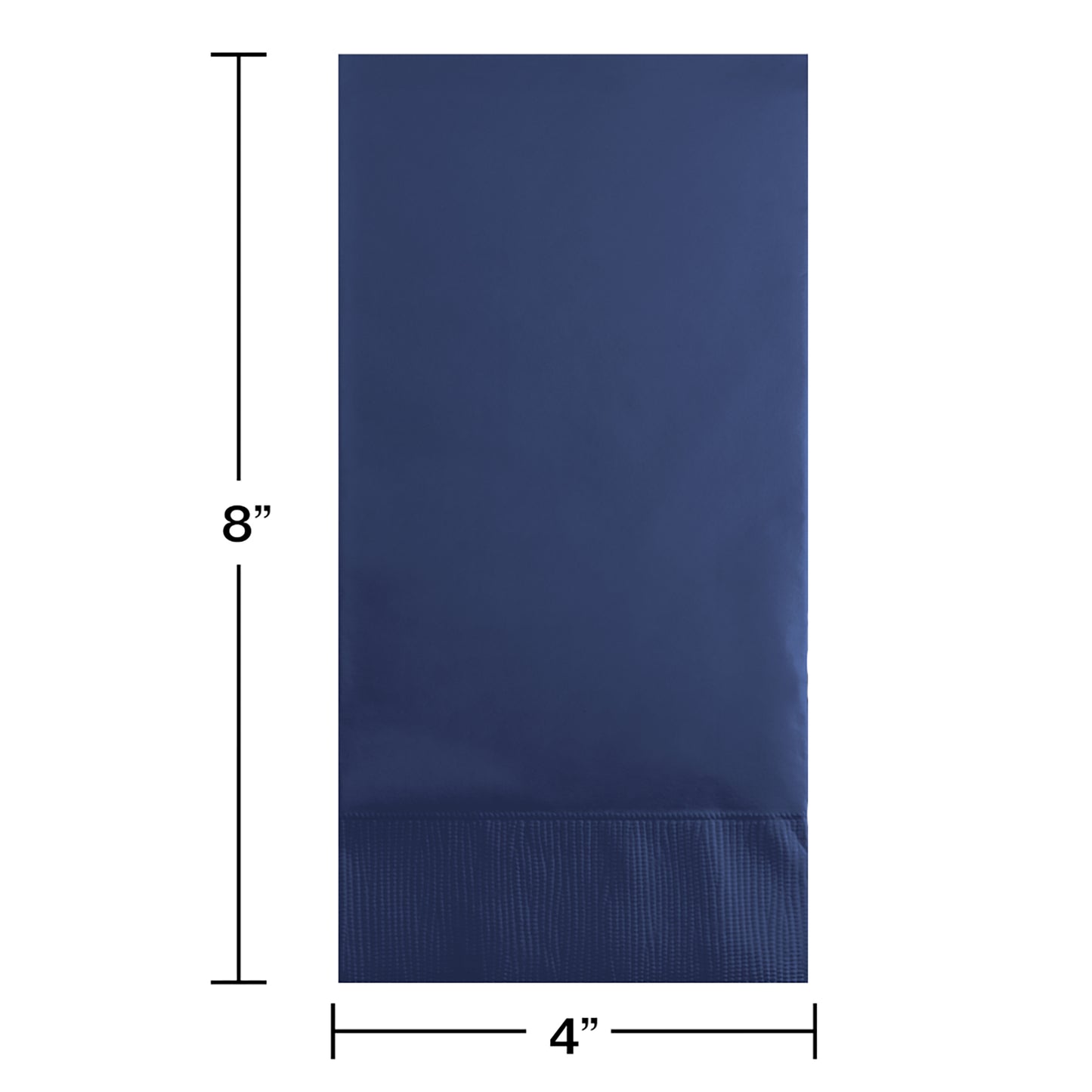 Navy 3-Ply Guest Towels 192 ct