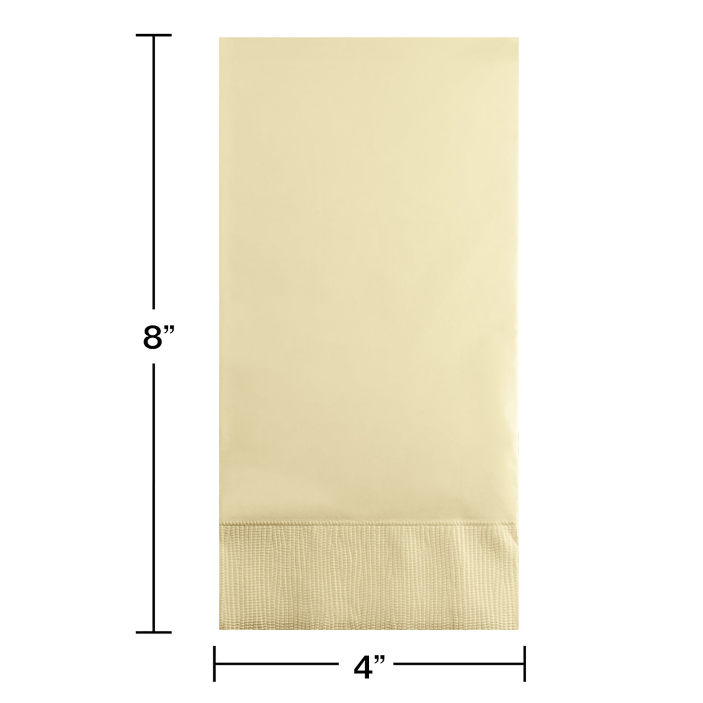 Ivory 3-Ply Guest Towels 192 ct