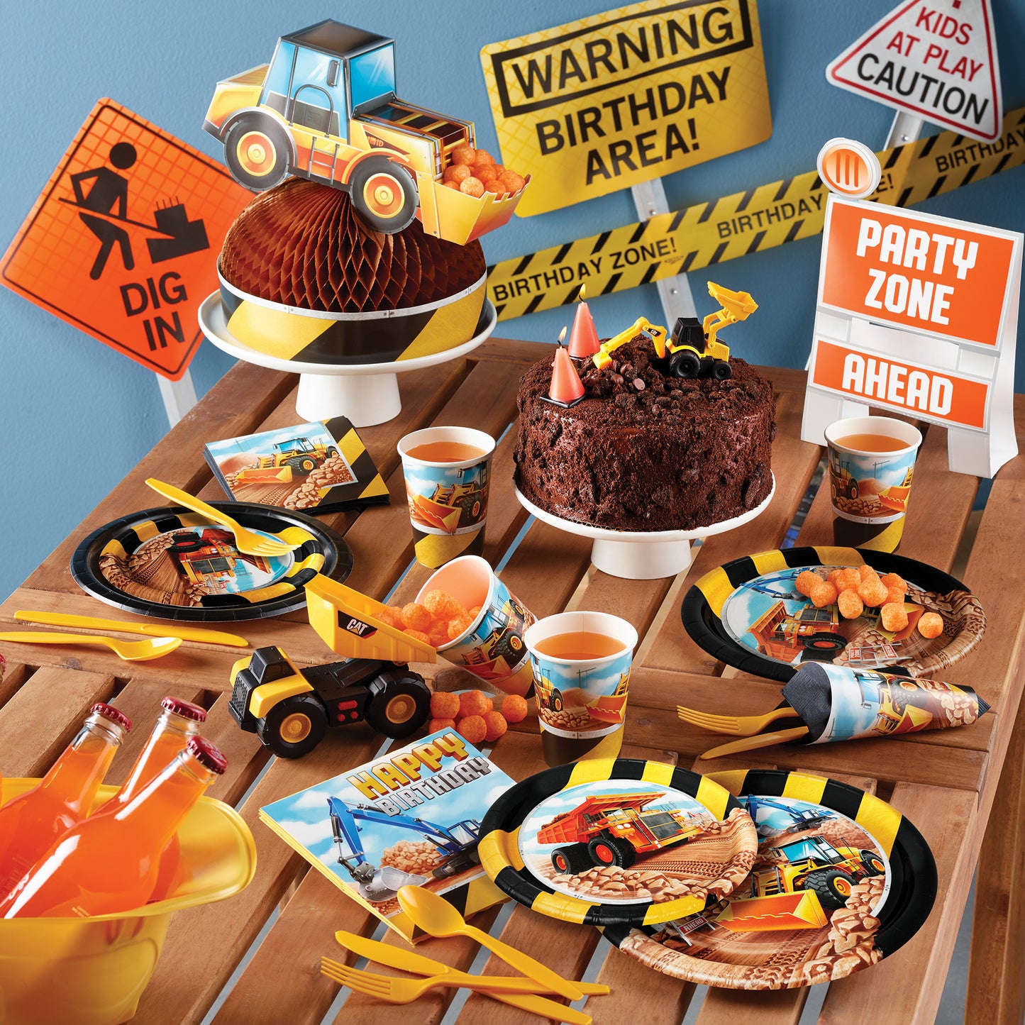 Big Dig Construction Cups 96 ct