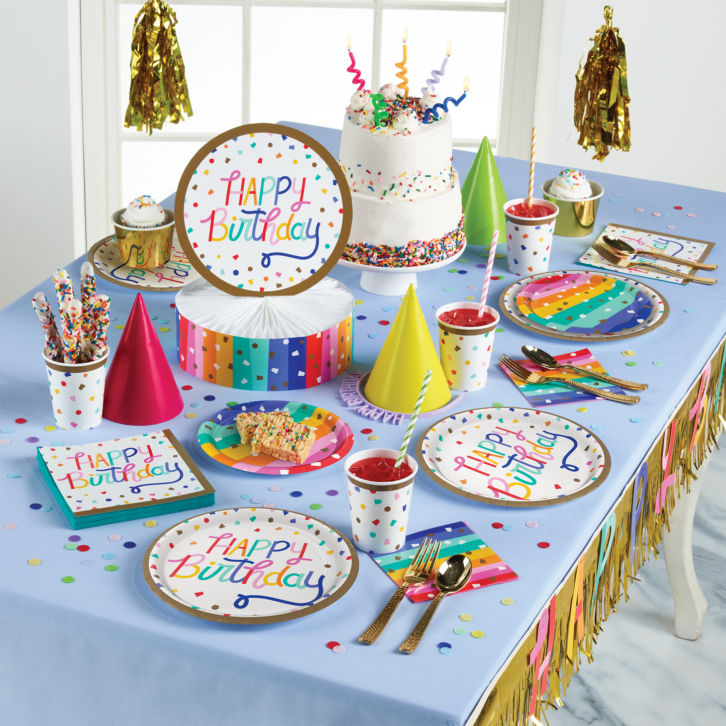 Birthday Confetti Paper Cups 96 ct