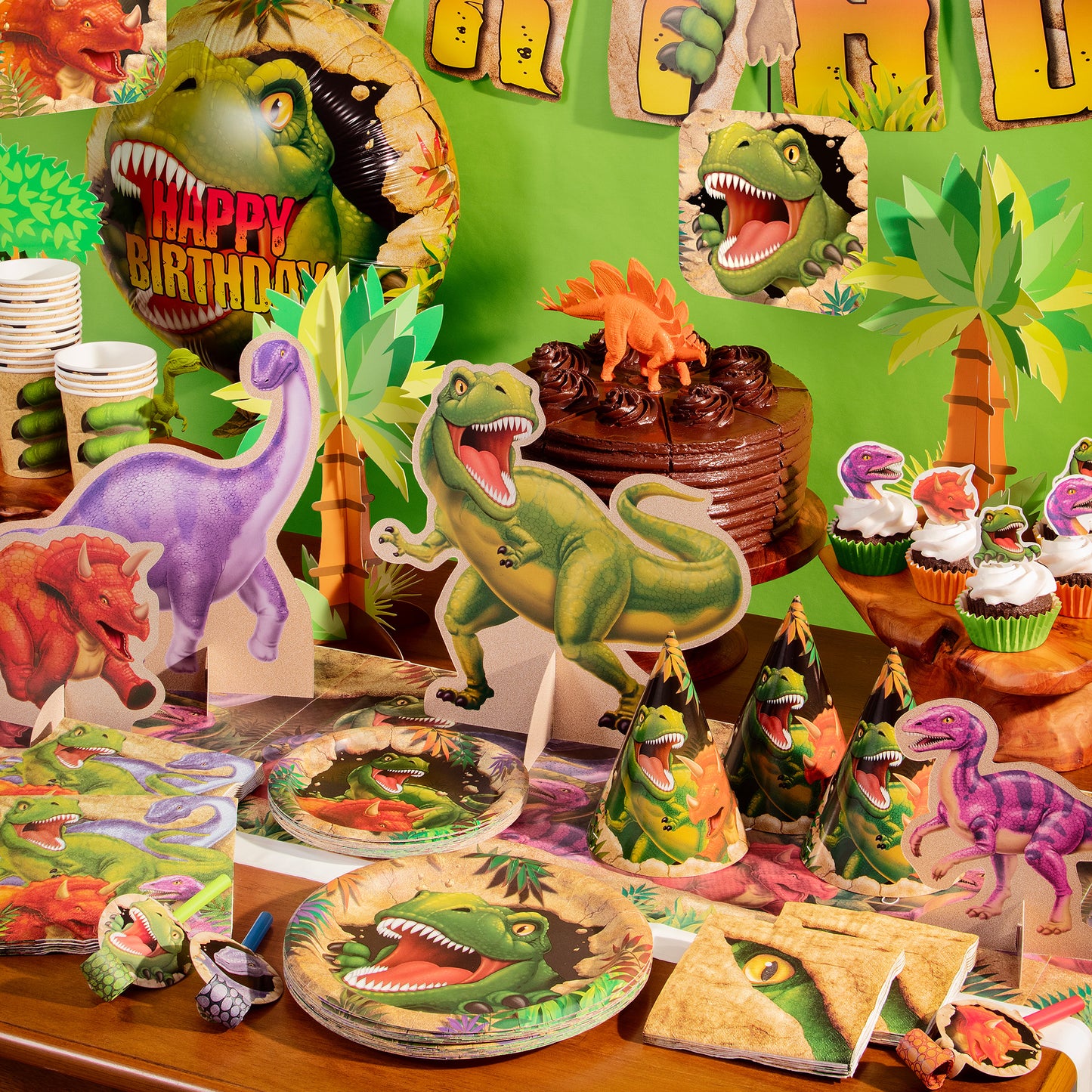 Dino Blast Beverage Napkins 192 ct