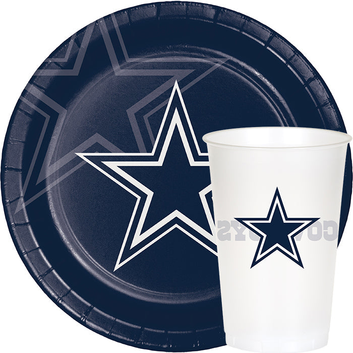 Dallas Cowboys Plate and Cup