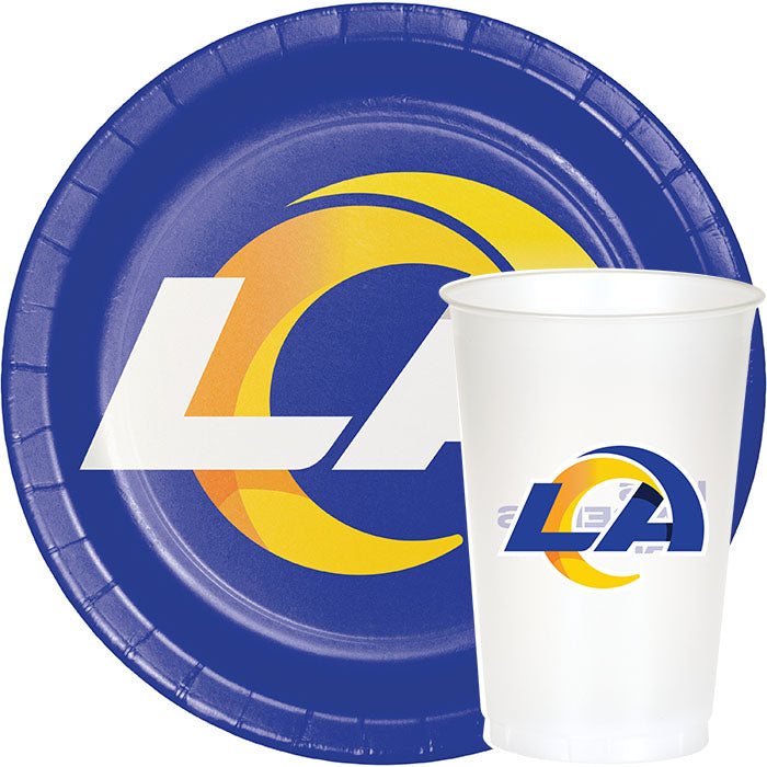 Los Angeles Rams Plate and Cup