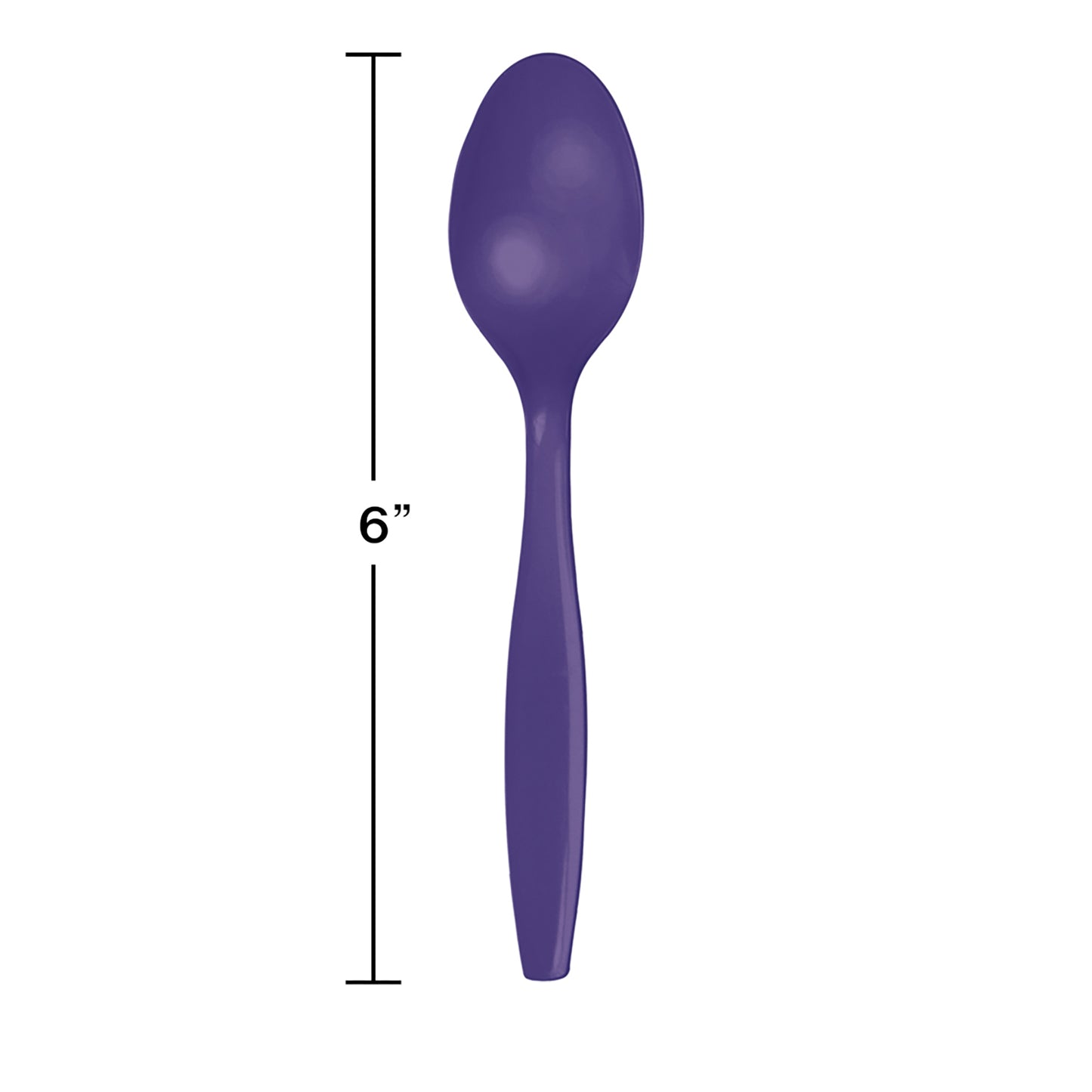Purple Plastic Spoons 288 ct