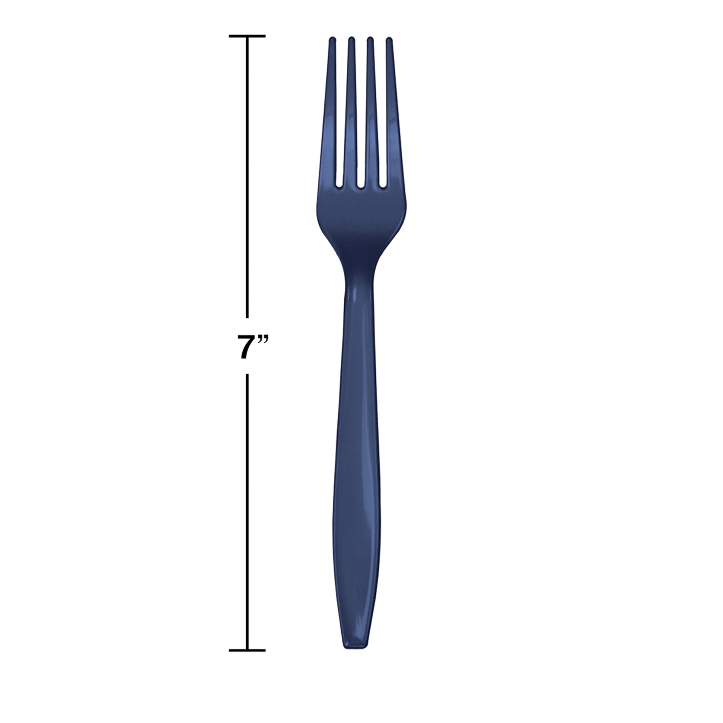 Navy Plastic Forks 288 ct