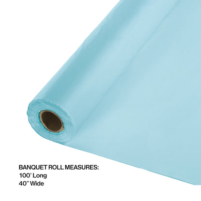 Pastel Blue Banquet Table Roll 1 ct