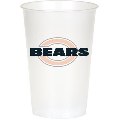 Chicago Bears 20 oz Plastic Cups 96 ct