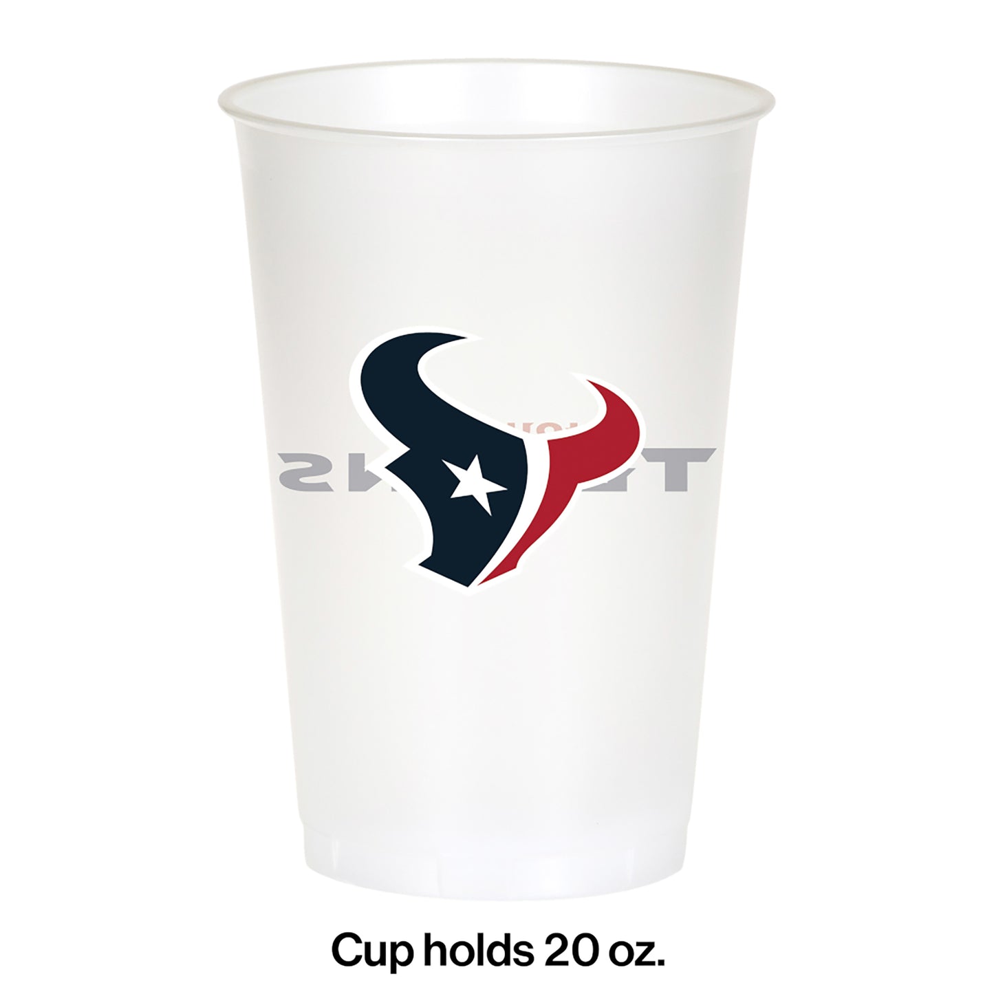 Houston Texans 20 oz Plastic Cups 96 ct
