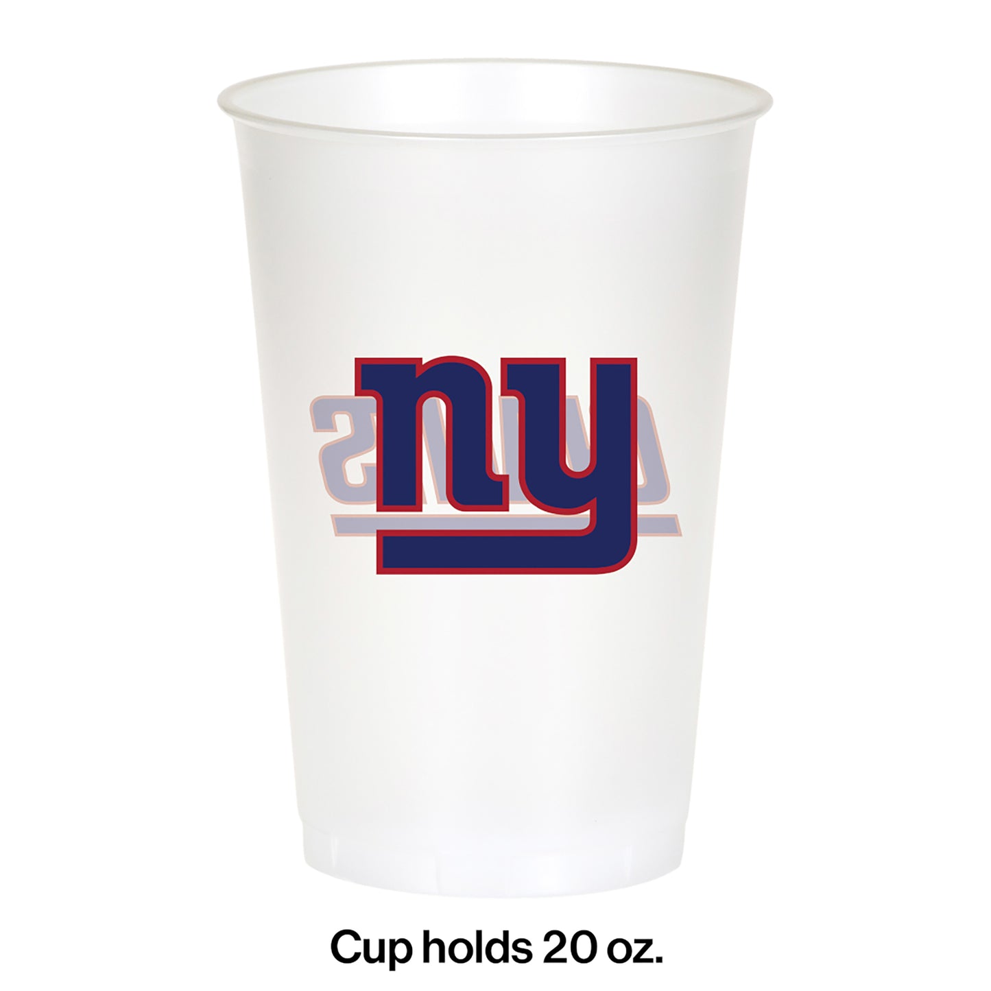 New York Giants 20 oz Plastic Cups 96 ct
