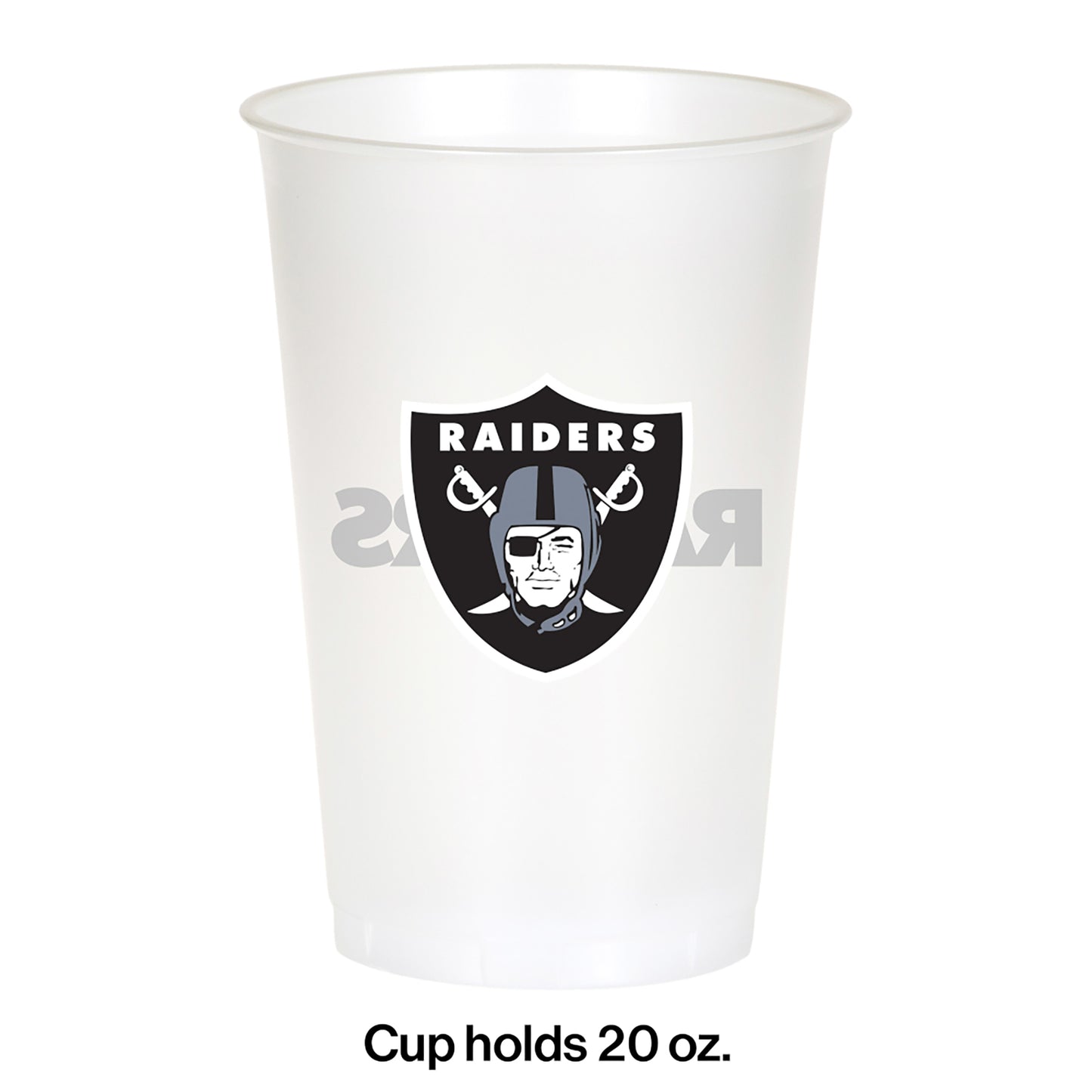 Las Vegas Raiders 20 oz Plastic Cups 96 ct