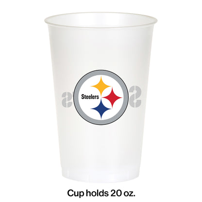 Pittsburgh Steelers 20 oz Plastic Cups 96 ct