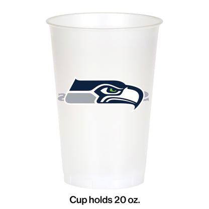 Seattle Seahawks 20 oz Plastic Cups 96 ct
