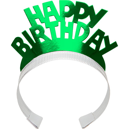 Foil Birthday Tiaras 48 ct