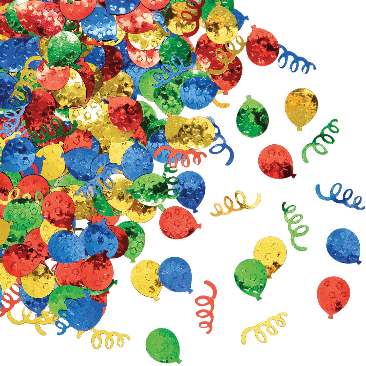 Balloon and Streamers Confetti 12 ct