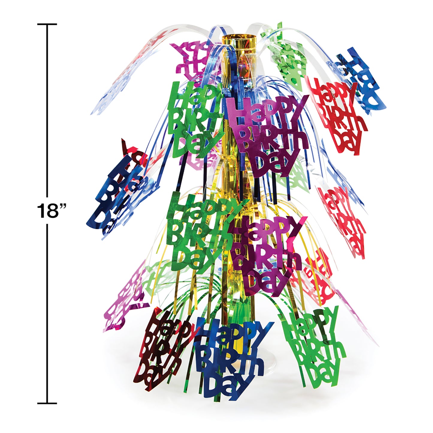 Happy Birthday Centerpieces 6 ct