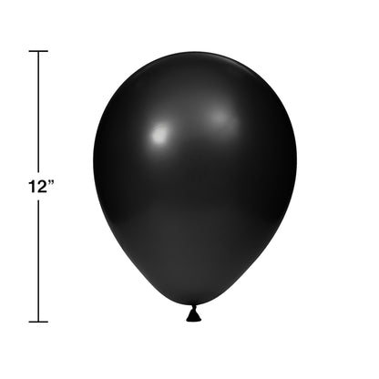 Black Latex Balloons 180 ct