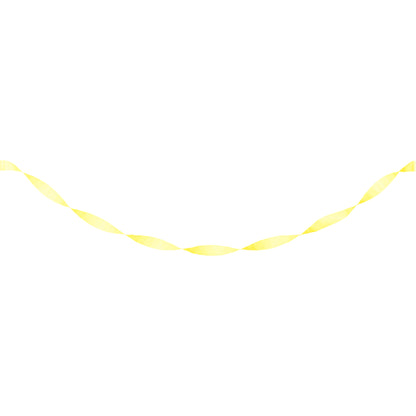 Mimosa Crepe Streamer 12 ct