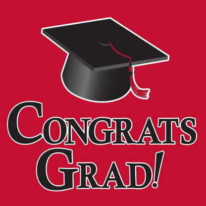 Graduation Card Boxes Red 6 ct