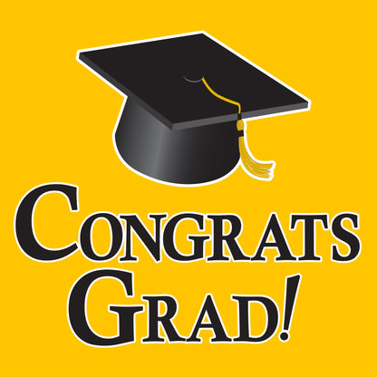 Graduation Card Boxes Yellow 6 ct