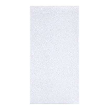 8.5" x 4.25" Linen-Like Natural White Dinner Napkins 300 ct