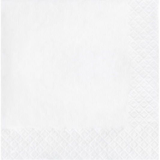 White 2-Ply Luncheon Napkins 600 ct