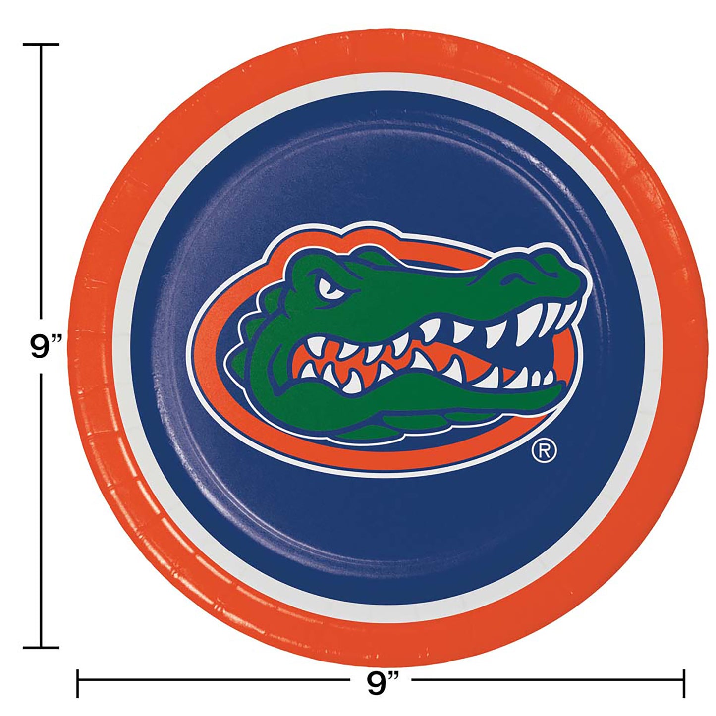 University of Florida Dinner Plates 96 ct