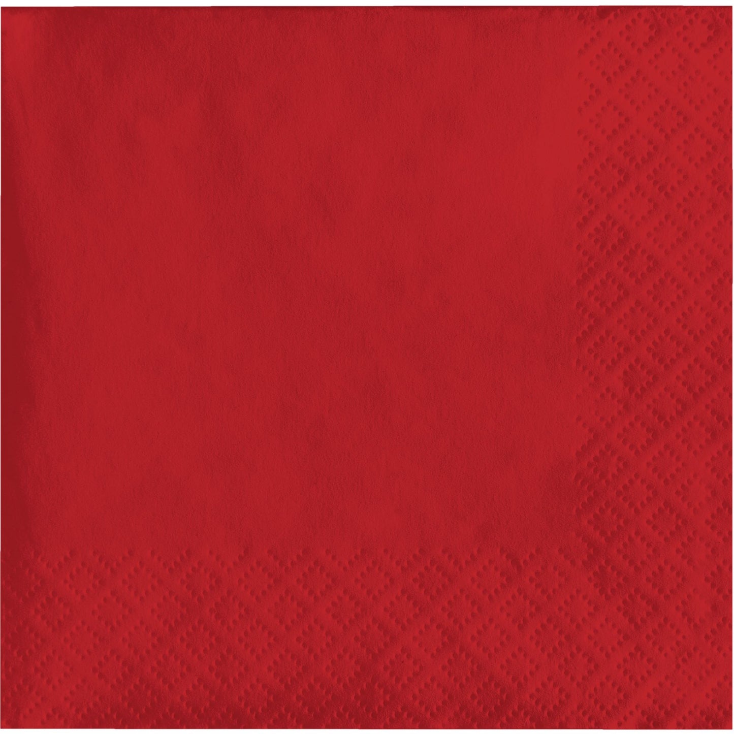 Classic Red 2-Ply Beverage Napkins 1200 ct