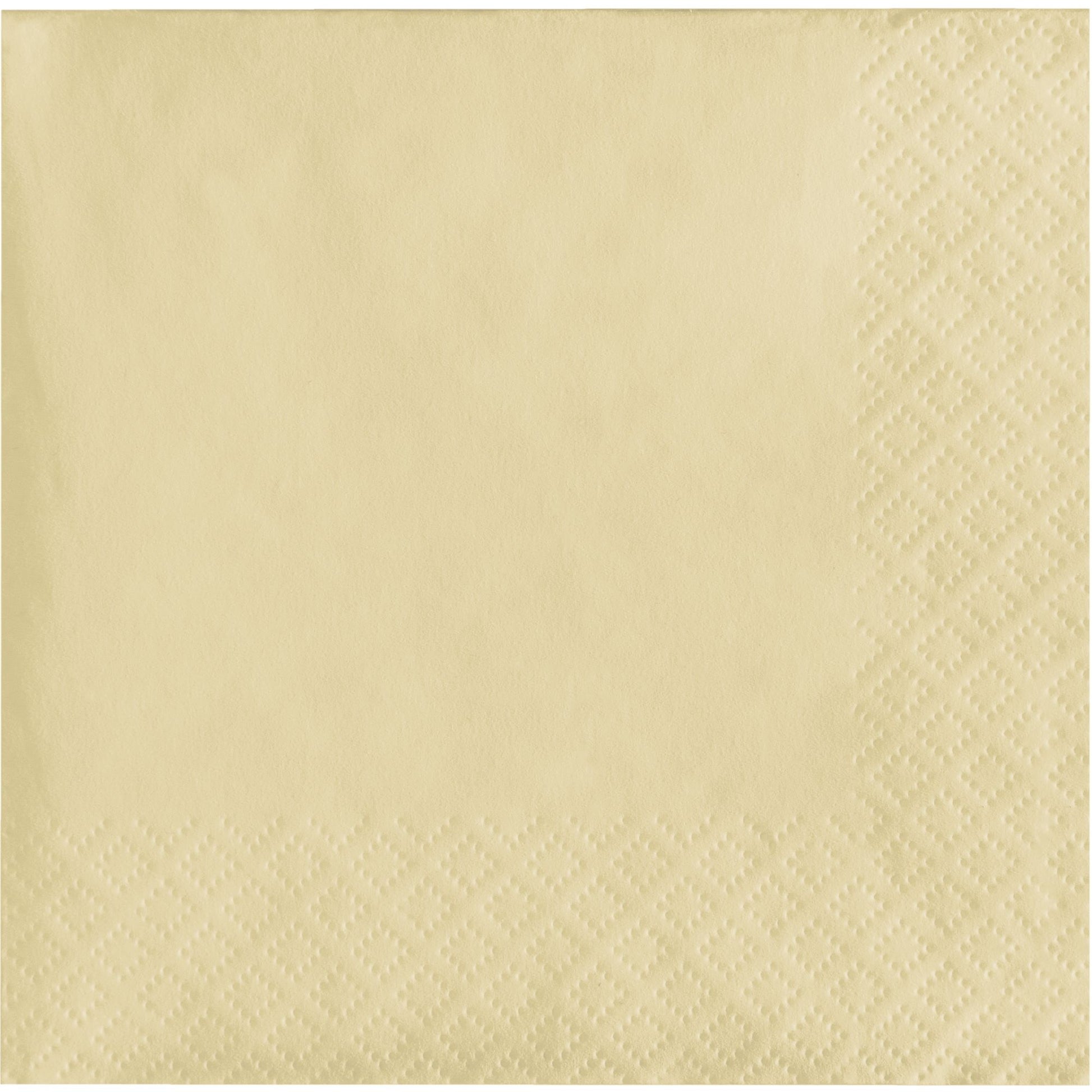 Ivory 2-Ply Beverage Napkins 1200 ct