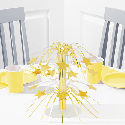 Gold Foil Cascading Centerpieces 6 ct
