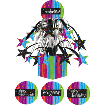 Milestone Celebrations Centerpieces 6 ct