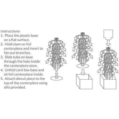 Milestone Celebrations Centerpieces 6 ct