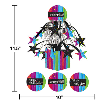Milestone Celebrations Centerpieces 6 ct