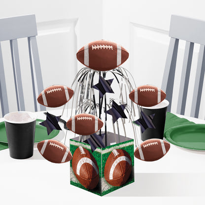 Tailgate Rush Cascading Foil Centerpieces 6 ct