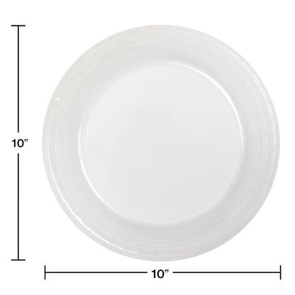 Clear Plastic Banquet Plates 240 ct