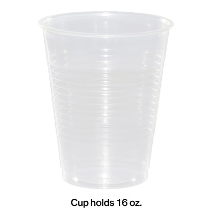 Clear 16 oz Plastic Cups 240 ct