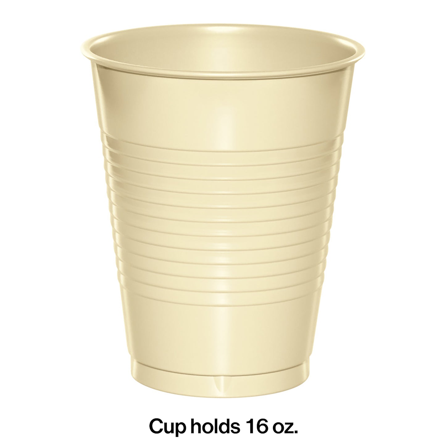 Ivory 16 oz Plastic Cups 240 ct