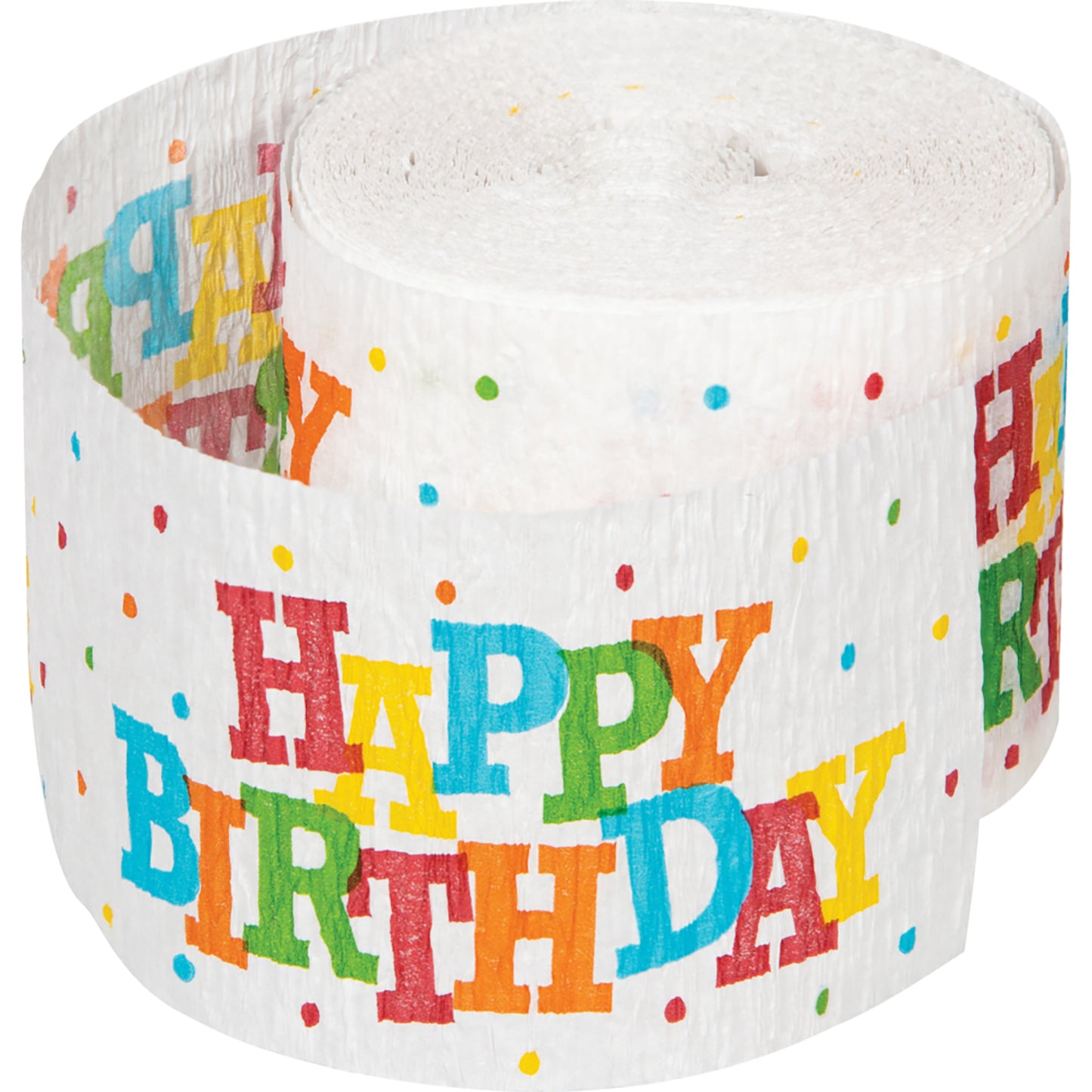 Happy Birthday Streamers 12 ct