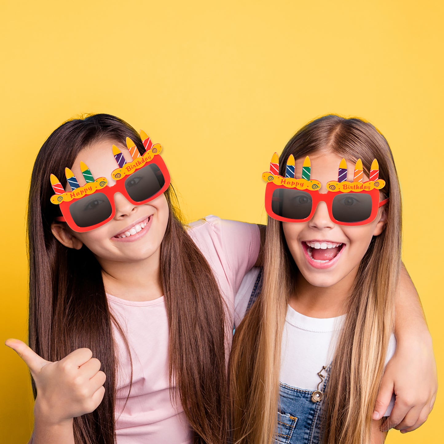 Birthday Cake Glasses 12 ct