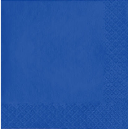 Value Friendly Cobalt Blue Luncheon Napkins 240 ct