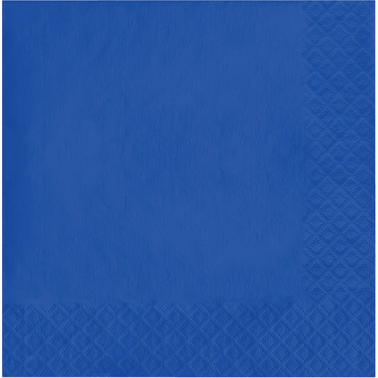 Value Friendly Cobalt Blue Luncheon Napkins 240 ct