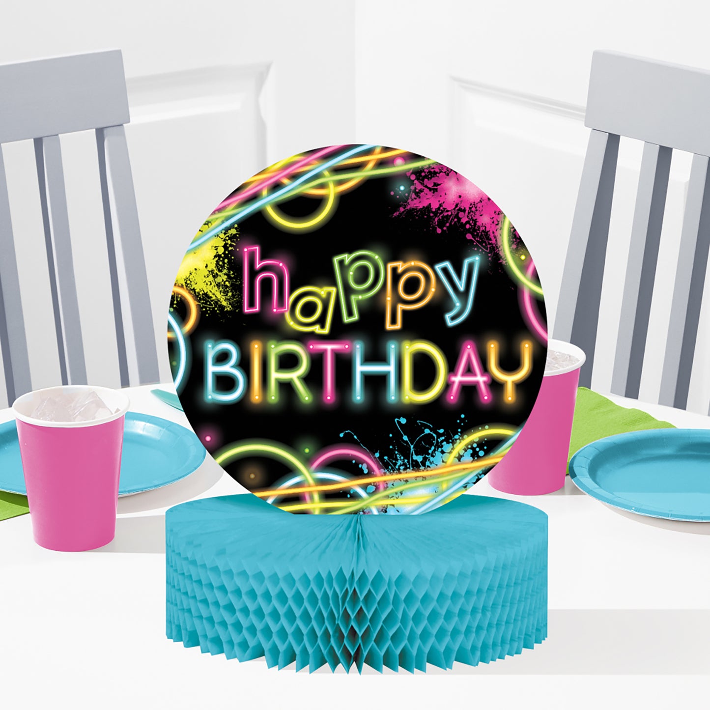 Glow Party Centerpieces 6 ct